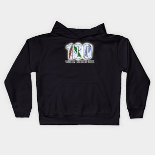 WDC 100 Episodes Kids Hoodie